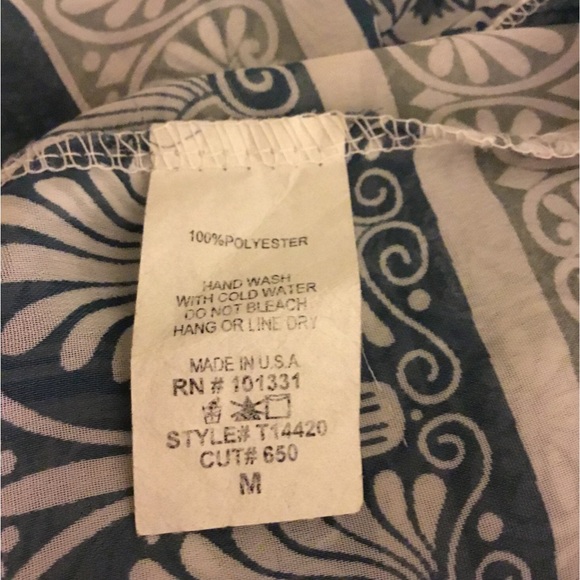 COPY - Charlotte Russe Y2K Sheer Chiffon Blouse butterfly sleeves Medium - Picture 4 of 4